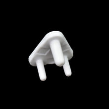 Pack of 100 Velva Baby safety socket covers for childproofing home.