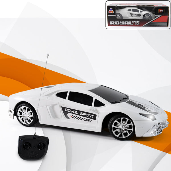 Royal Sport Remote Control Car in sleek sports design with LED lights