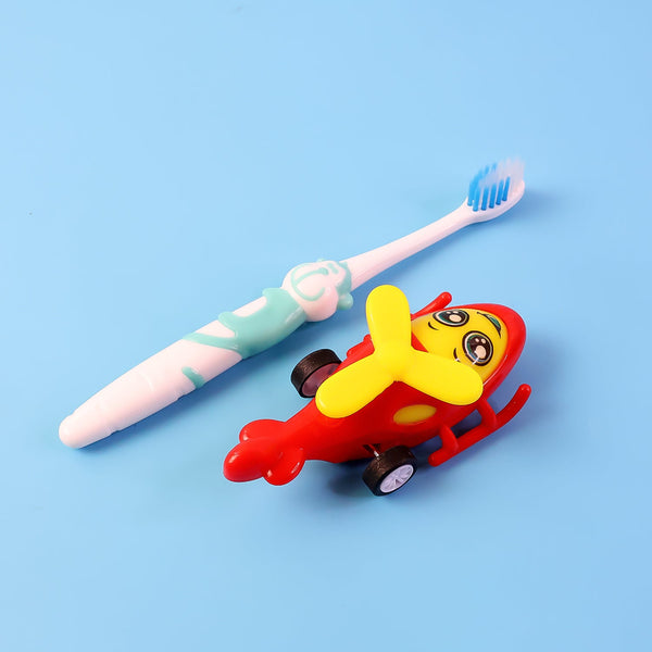 Toothbrush & Cute Airplane Combo
