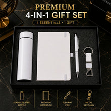 Detailed features of the 4-in-1 office essentials gift set components.