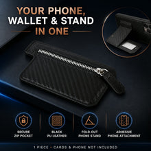 Adhesive Phone Card Holder – Wallet & Stand for Smartphones