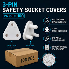 Baby Safety Socket Cover – 100 Pc Outlet Plug Protector | Velva Baby