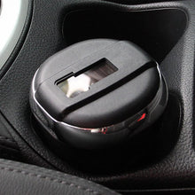 Solar Powered LED Car Ashtray with Flip Lid (1 Pc)