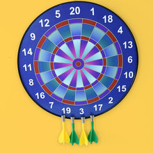 Wall-mountable magnetic dartboard for kids and adults