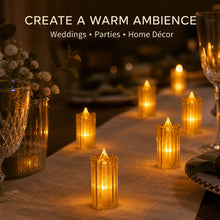 Flameless LED Candles – Decorative Tea Lights