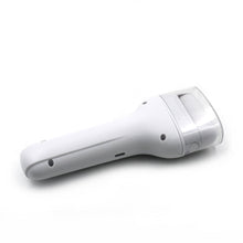 Ergonomic electric foot care tool designed for comfortable handling and effective callus removal
