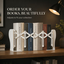Adjustable Telescope Iron Desk Book Stand – Expandable Organizer