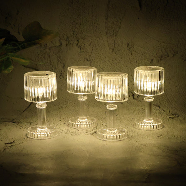 LED Crystal Wine Glass