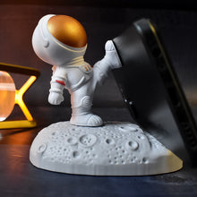 Close-up of the detailed resin Astronaut Mobile Holder, showcasing its design.