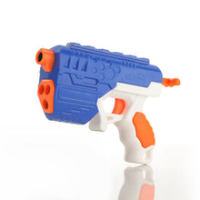 Complete Aditi foam bullet gun set with target and darts.