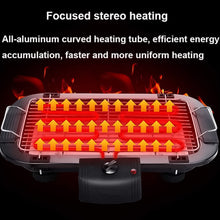 Compact design of the 2000W electric tandoor grill, ideal for kitchen countertops.