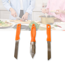 3in1 Multipurpose Stainless Steel Classic Kitchen Knife Set of 3