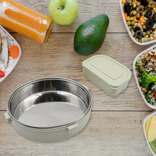 A healthy meal packed inside the eco-friendly Stainless Steel Lunch Box, keeping food fresh.