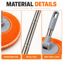 Spin Mop with Microfiber Head – Easy & Efficient Floor Cleaning