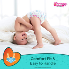 Large size baby diaper pants, 62 pcs for all-day dryness and comfort