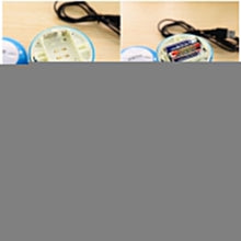 Electric massager for relieving muscle tension and pain.