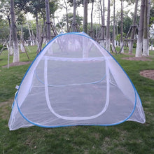 Sleep zone canopy polyester mosquito net tent with zipper entry