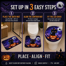 3 in 1 Bathroom Mat Set – Absorbent & Anti-Slip for Safety and Comfort