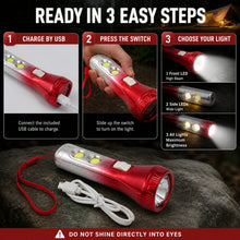 LED Torchlight – USB Rechargeable & Multi-functional |