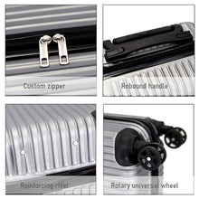 The ClassiCarry trolley bag set featuring secure number locks and smooth spinner wheels.