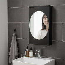 Multipurpose black rotating cabinet ideal for bathroom and dressing room storage