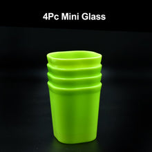 Elegant design of unbreakable plastic tumblers, ideal for any beverage.