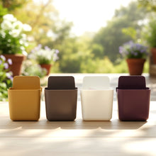 Multipurpose Plastic Wall Mounted Remote & Mobile Holder Stand – (Pack of 4 / Mix Color)