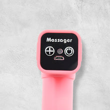 Velvet Wellness Massage Gun displayed alongside its convenient USB charging cable.