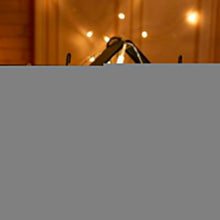 Decorative LED Lighting Chain with Crystal Water Drop Bulbs Approx 3 Mtr (1 Pc)