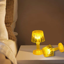 Small acrylic LED candle table lamp ideal for Diwali festival decoration