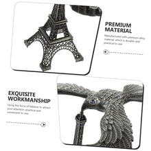 Balancing Bird Metal Eiffel Tower Statue Balance Eagle Toy (1 Set)