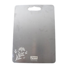 Apex hygienic stainless steel chopping board ideal for vegetables and meat
