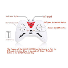 Top-down perspective of the Remote Control Helicopter, highlighting its rotor design and lightweight build.