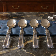 Tableware set of stainless steel dessert spoons for occasions