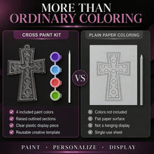 Acrylic Paint by Number Kit for Adults – 4 Colors | Craftily