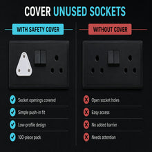 Baby Safety Socket Cover – 100 Pc Outlet Plug Protector | Velva Baby