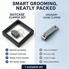 Portable Nail Clipper Keychain – Compact Travel Grooming | AuriGlam