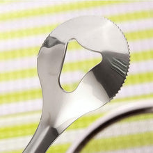  2-in-1 Stainless Steel Filter Spoon with Clip - alternative angle
