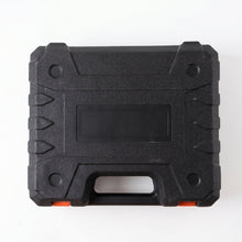 Closed carry case for cordless drill tool kit