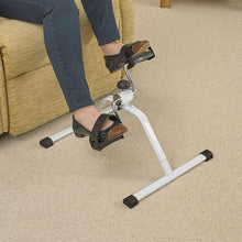 Mini cycle pedal exerciser designed for compact indoor use