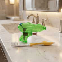 Travel-ready kids toothbrush set with playful airplane theme