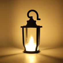 Set of hanging lantern style flameless LED candles for versatile décor