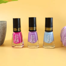 Glitter finish nail polish in small bottle perfect for festive looks