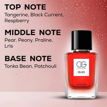 Side profile of Luxury Solace Eau De Parfum for women