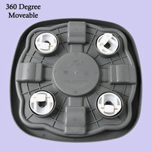 Sturdy gas cylinder carrier trolley with advanced bearing wheels