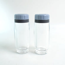Apex acrylic spice dispensers with ergonomic flip-top lids for easy pouring of salt and pepper