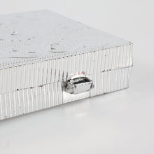 Compact 20x9 cm silver decorative gifting and money box with premium look