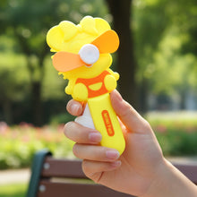 Manual hand press mini portable fan toy suitable for kids