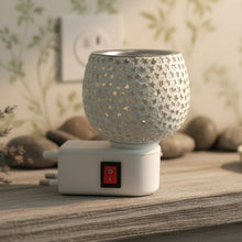 Premium Kapoor Dani Plug-In Star Cut Glass Aroma Diffuser Night Lamp (1 Pc)