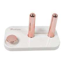 Mounting hardware for wall mounted hair dryer holder